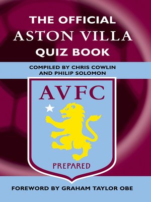cover image of The Official Aston Villa Quiz Book